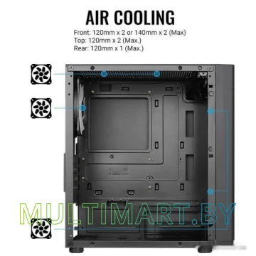 Корпус AeroCool Hexform-G-BK-v2 картинка 6